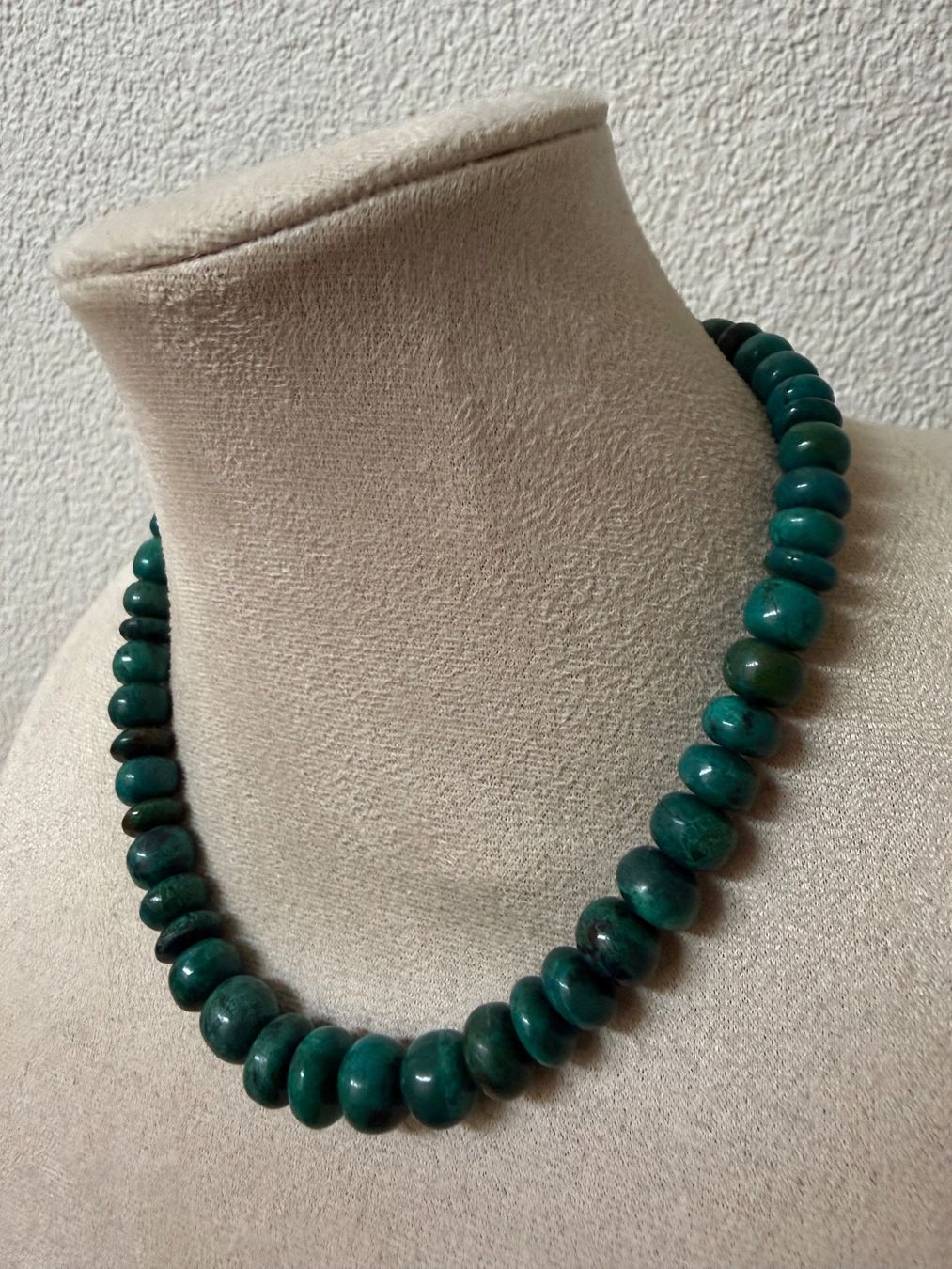 Catenine: Chrysocolla Kette – Usato da Spiegel b. Bern venduto da Rogger72 2