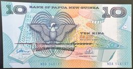 Papua New Guinea 10 Kina (1988) - non circ./unz