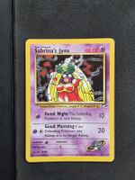 Pokémon Karte Sabrina's Jynx Gym Heroes