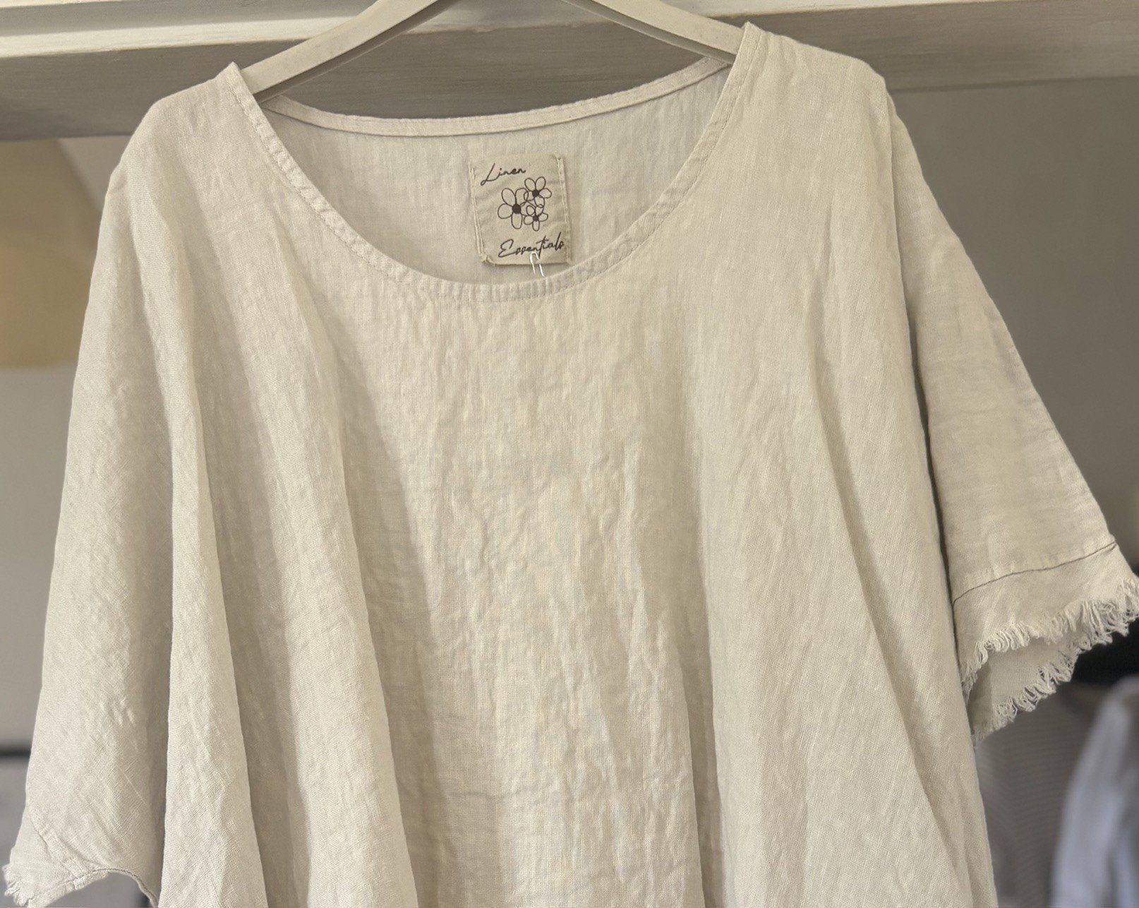 Tuniche: TUNIQUE OVERSIZE EN LIN!! M DERNIER PRIX! – Nuovo e nell'imballaggio originale da Locarno venduto da NicoNion 3