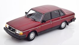 Volvo 240 Limousine 1984-1991 dunkelrot met. / schwarz  1:18