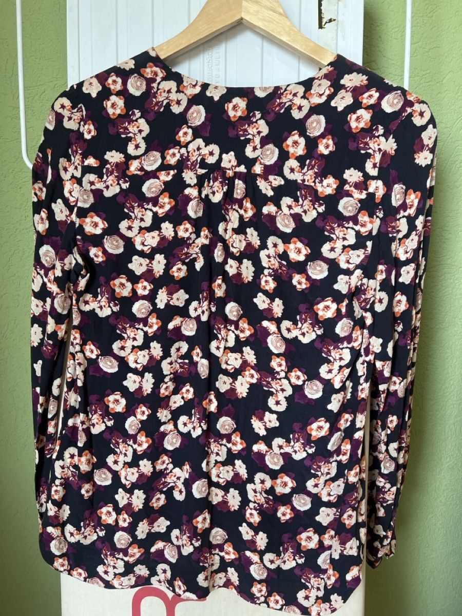 Camicette: Tommy Hilfiger Bluse, Grösse 2, Blumenmuster, Herbst – Usato da Zürich venduto da Vasu05 1