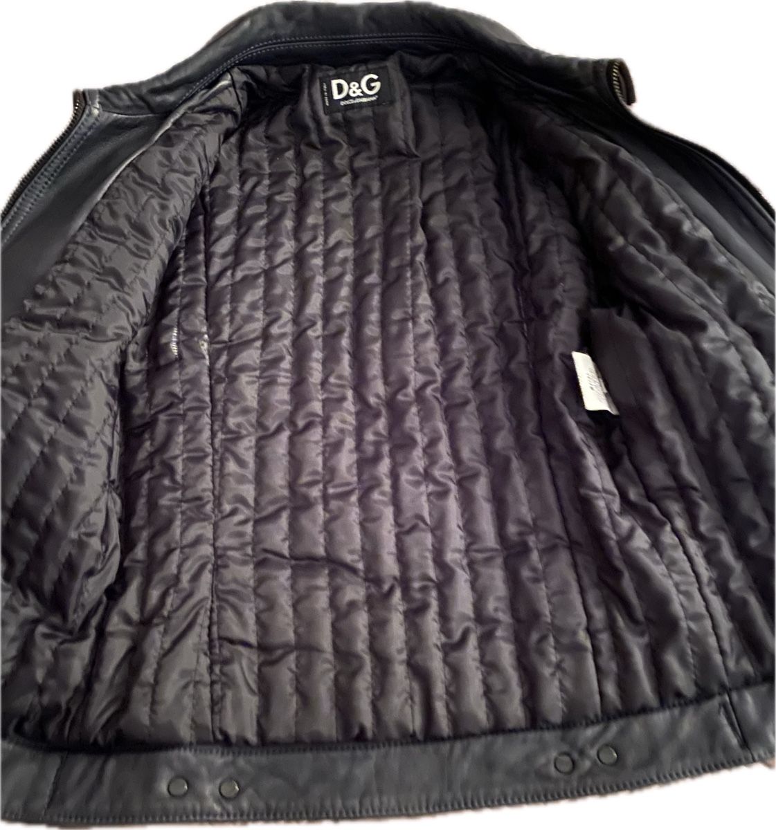 Dolce & Gabbana Giacche: Original D&G Lederjacke – Nuovo e nell'imballaggio originale da Burgdorf venduto da N.O.C. 2