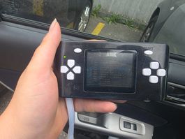 Handheld Spielekonsole schwarz gebraucht