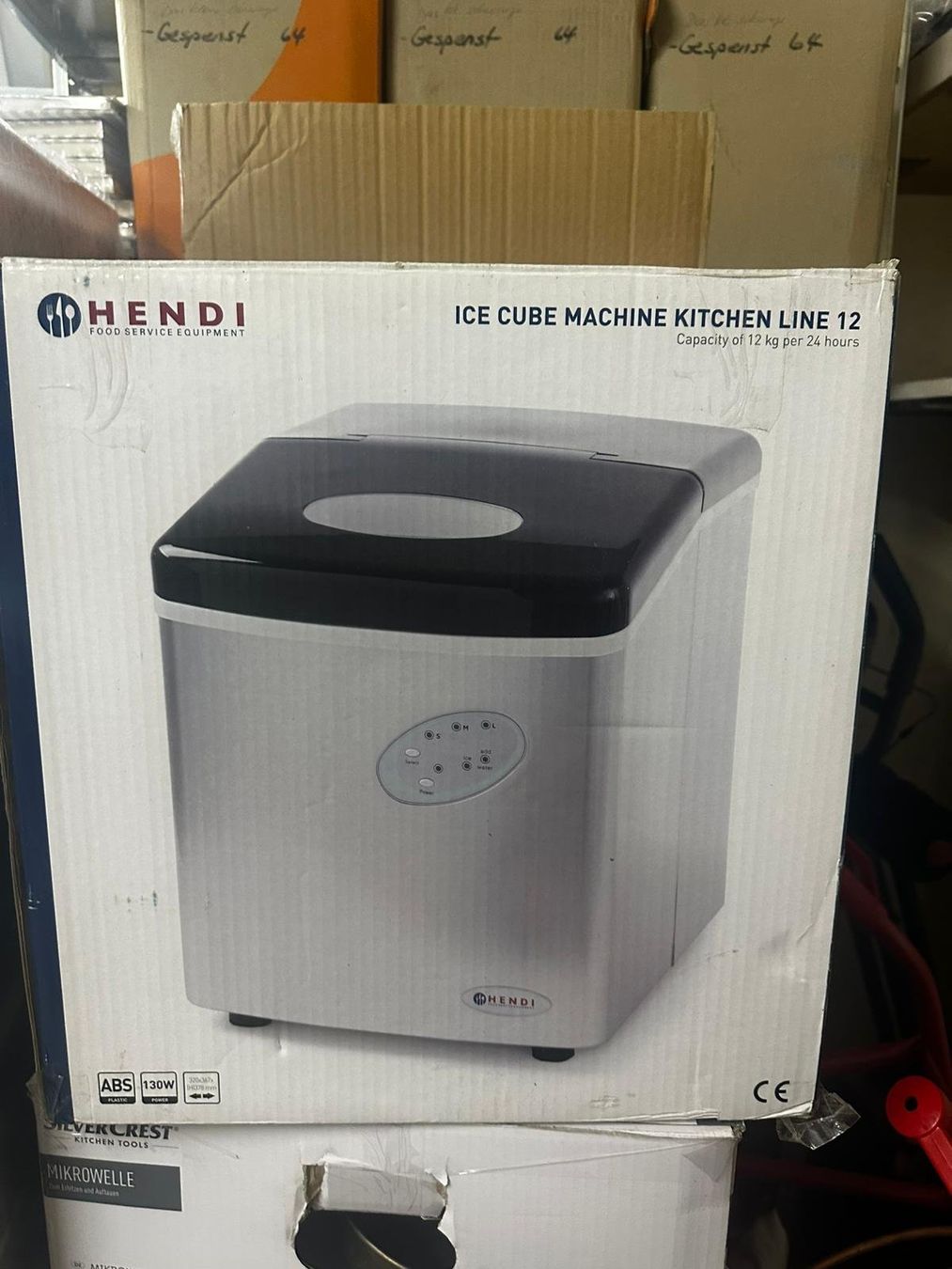 Elettrodomestici da cucina: Hendi Eiswüfelmaschine Kitchen Line 12 – Usato da Thusis venduto da BAKA-Viamala