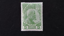 Liechtenstein Zumst. Nr. 1y**  (50.--)    93