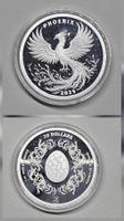 Sammlermünze "Phönix", 1oz Feinsilber (Aufl. 5000Stk.)