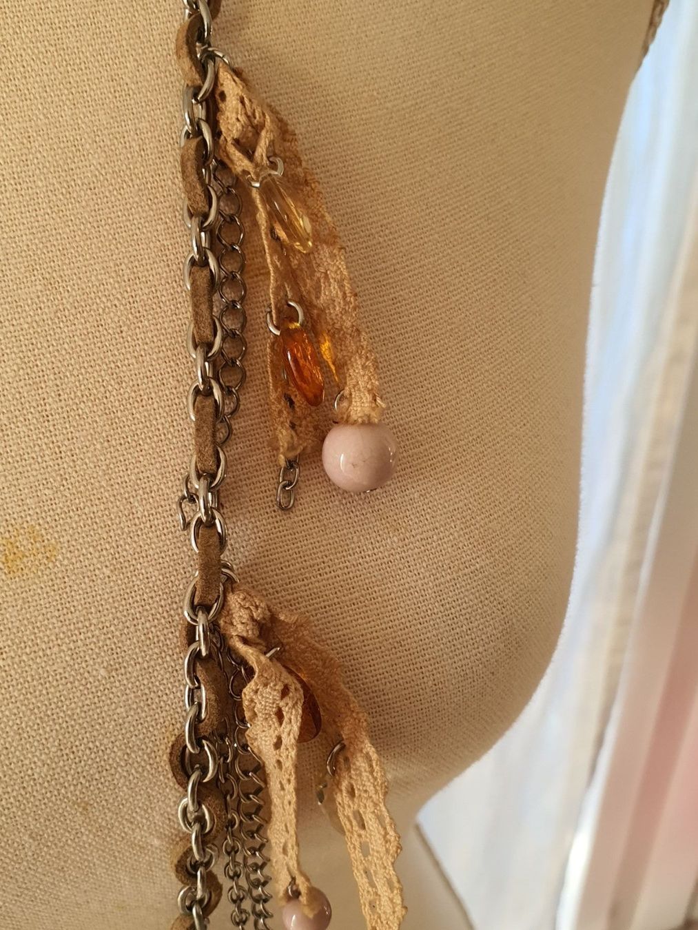 Ketten: Collier Brael multi matières. – Neu (gemäss Beschreibung) aus CASLANO von Bebesa 2