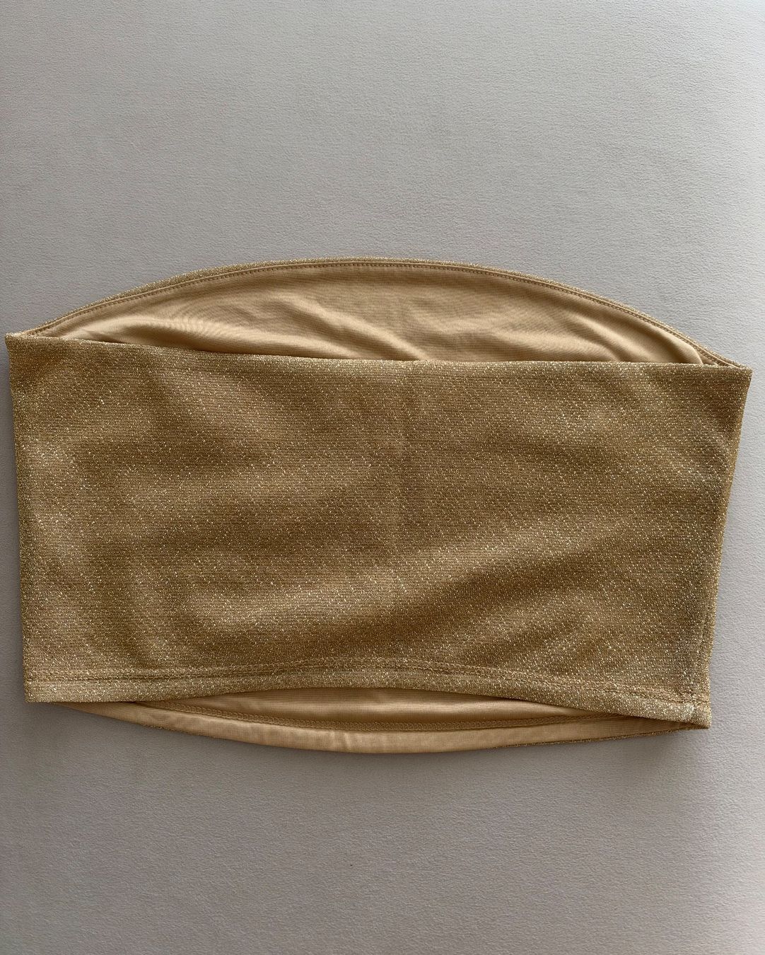 H&M Tops: H&M Top Gold glitzernd – Neu (gemäss Beschreibung) aus Winterthur von oElao 1