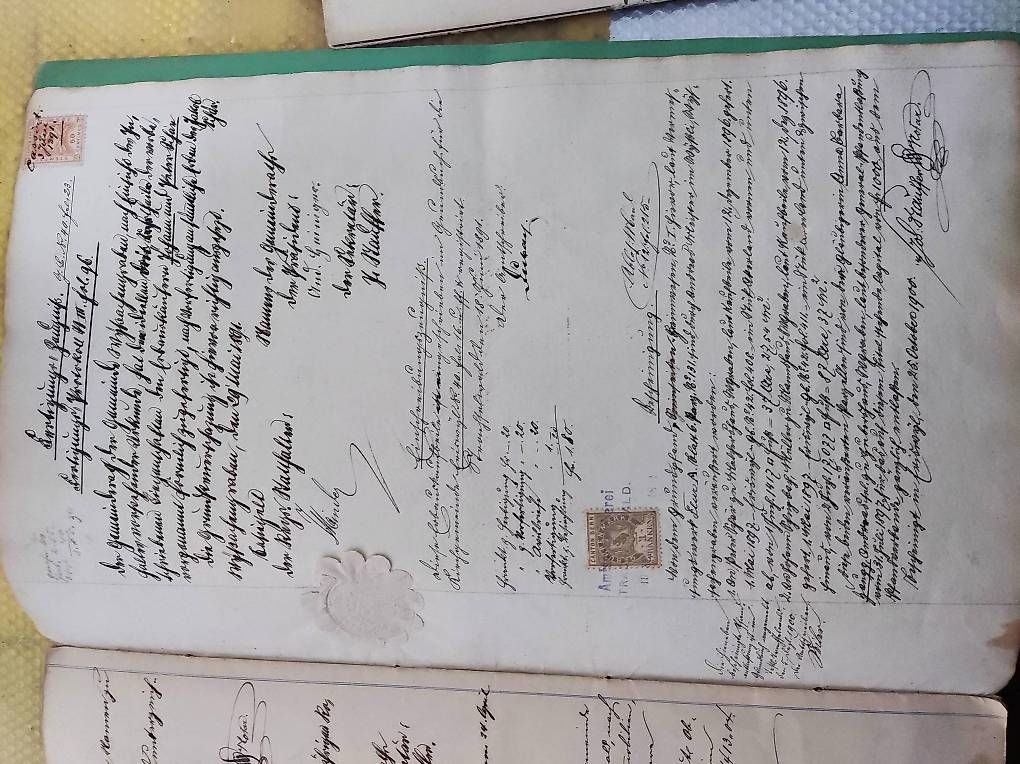 Documenti: très ancienne acte de vente – Usato da Biel/Bienne venduto da kazma1 1