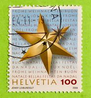 Nr.1292 Stern Sondermarken Weihnachten GESTEMPELT 2008  