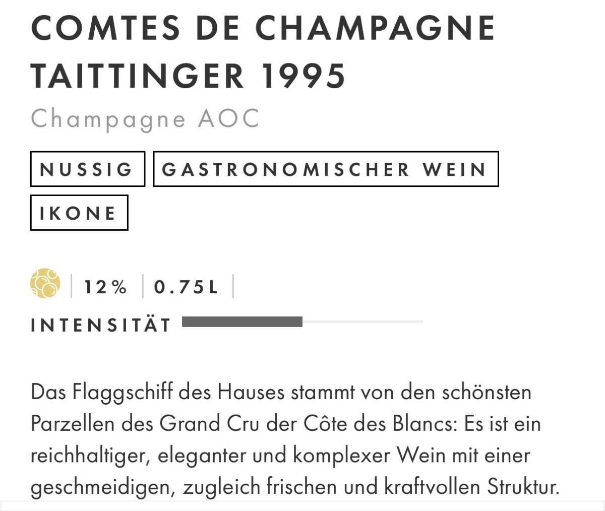 Taittinger Spirituosen: Champagne Taittinger – Neu (gemäss Beschreibung) aus Gutenswil von cuba18 1