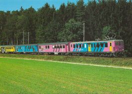 Bahn SBB Chamäleon Schulreferenten Informationszug Motiv