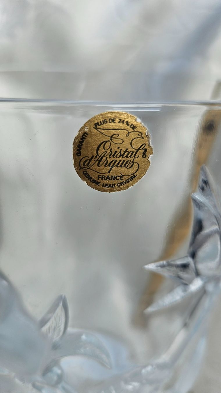 Vasen & Gefässe: Vaso per fiori Crystal d'Arques – Neu und originalverpackt aus Melano von H-Sara 2