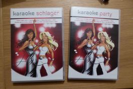 2x DVD Karaoke Party und Schlager