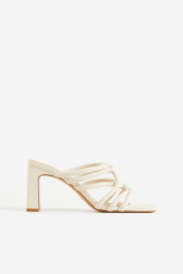 H&M Scarpe da donna: H&M eckige Mules Pantoletten 41 cremefarben – Nuovo (secondo la descrizione) da Basel venduto da Chocolate_Cupcake