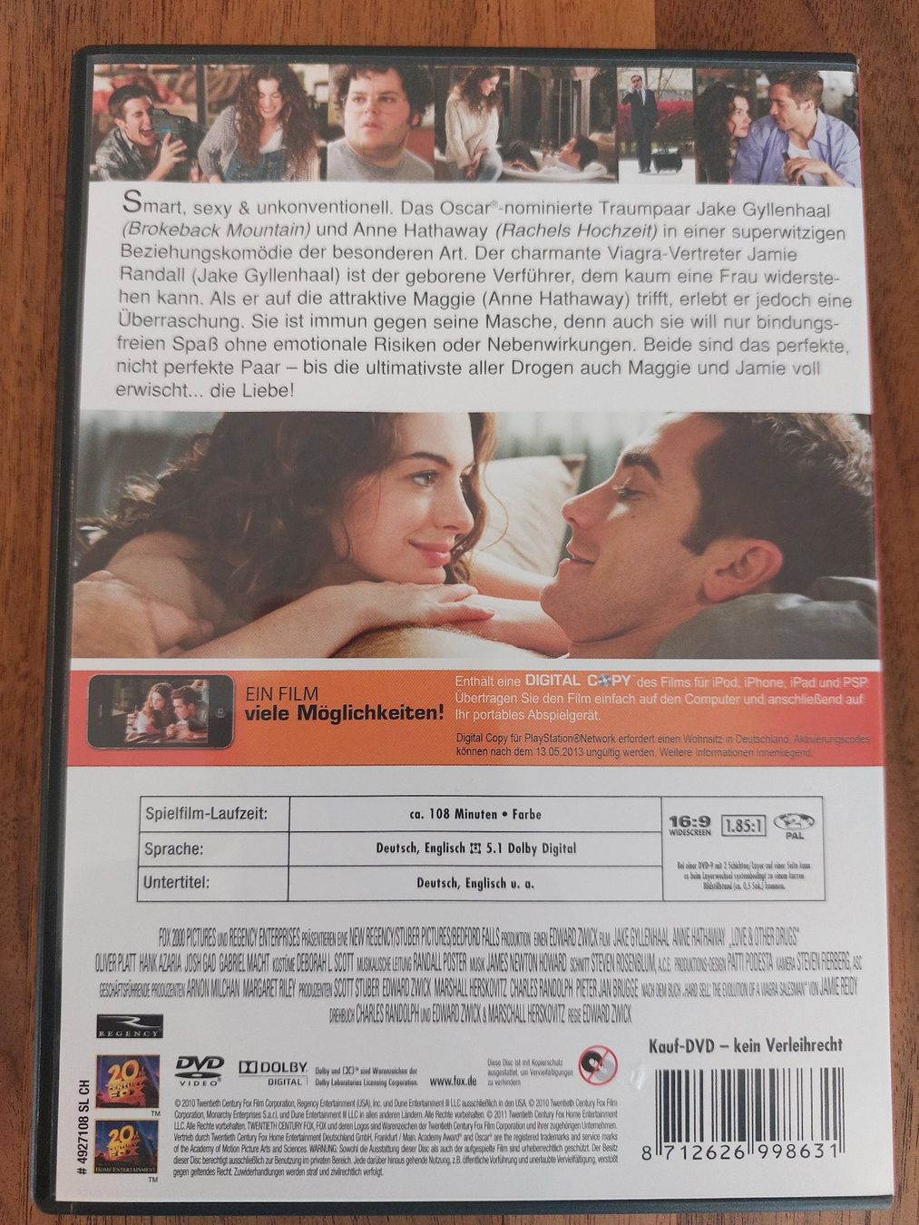 Tous les DVDs: DVD - Love & other Drugs – D'occasion à Rheinfelden par FilmAuktion 1