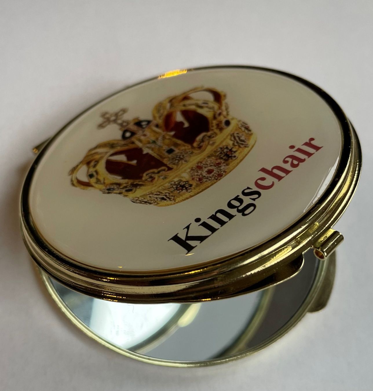 Spiegel: Handspiegel KingsChair - LIQUIDATION – Neu und originalverpackt aus Wallisellen von kingschair