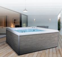 Spa acrylique Square NetSpa Wave 5 places