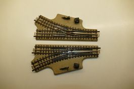 Märklin H0: Uraltgleis-Handweichenpaar Einheit 1
