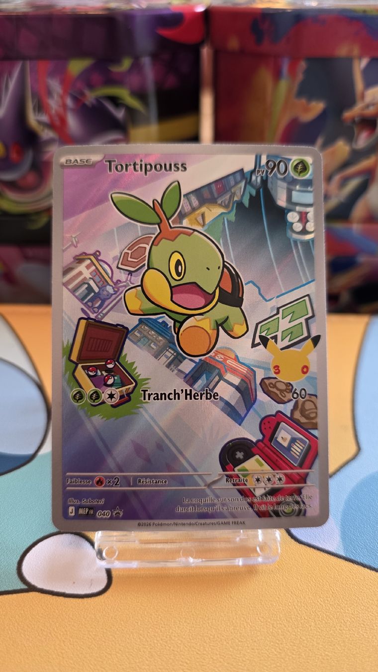 Pokémon Carte collezionabili: TORTIPOUSS 040 - MEP FR – Nuovo (secondo la descrizione) da Mont-sur-Rolle venduto da DaniDanDani