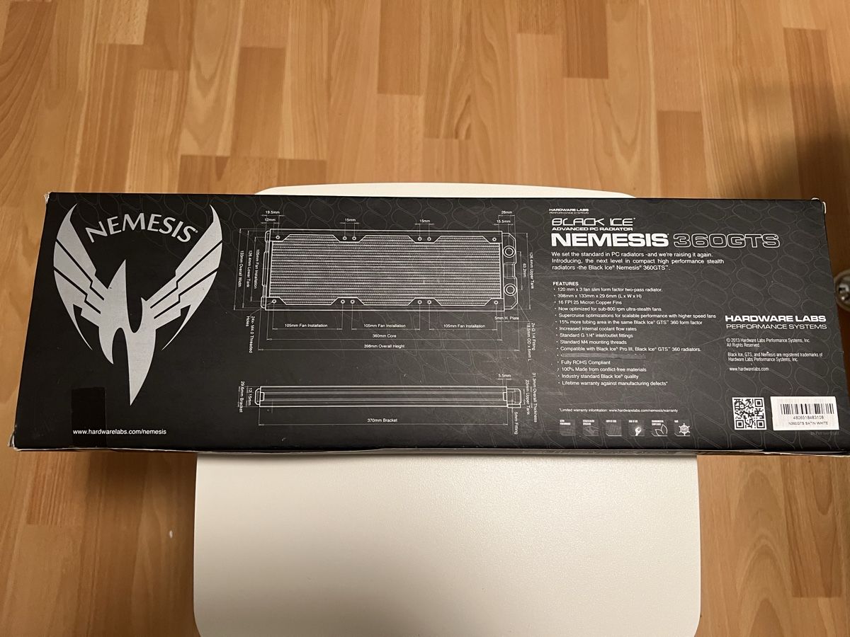 Custodie: Hardware Labs Nemesis 360 GTS Radiator – Usato da Uster venduto da Ledronnie 4