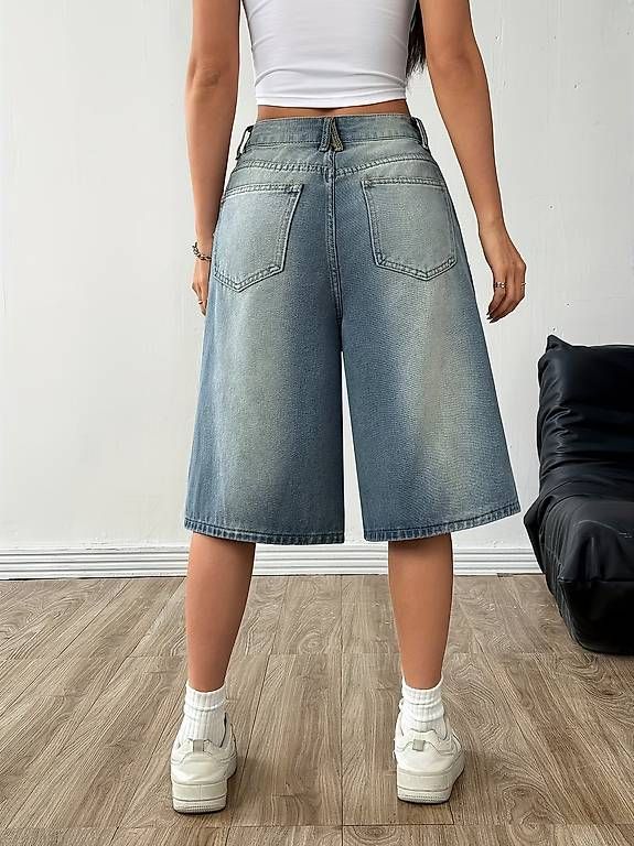 Jeans: Denim Bermuda Shorts – Usato da Lausanne venduto da ais_yxt8 2