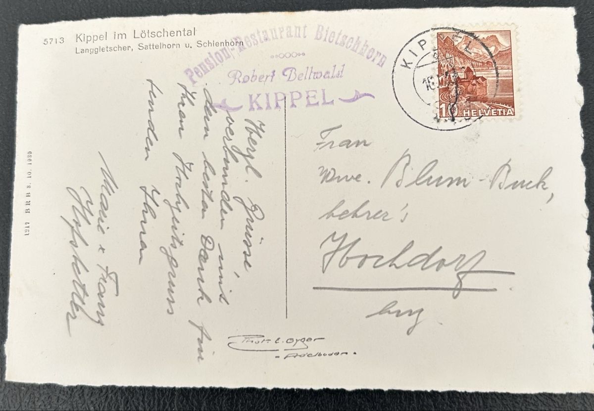 Cartoline postali: Kippel im Lötschental  – Usato da Horw venduto da Tellbub 1