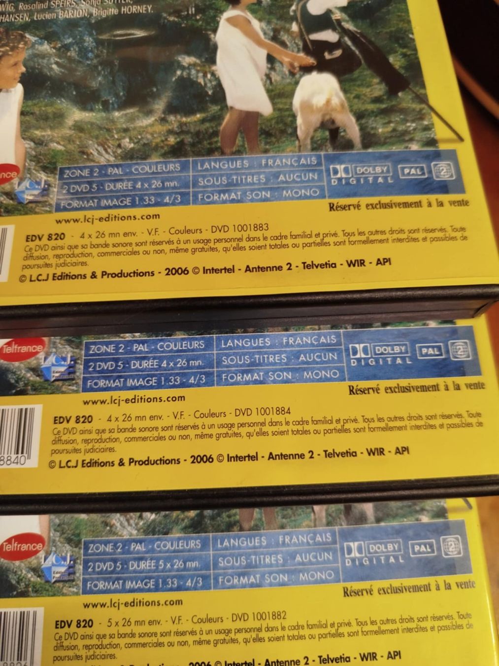 Tutti i DVDs: Dvd Heidi – Usato da La Chaux-de-Fonds venduto da Emmaus2300CDF 6