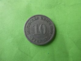 Dt. Reich 1908 A, 10 Pfennig