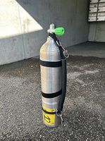 Bouteille déco 7 litres alu EAN70