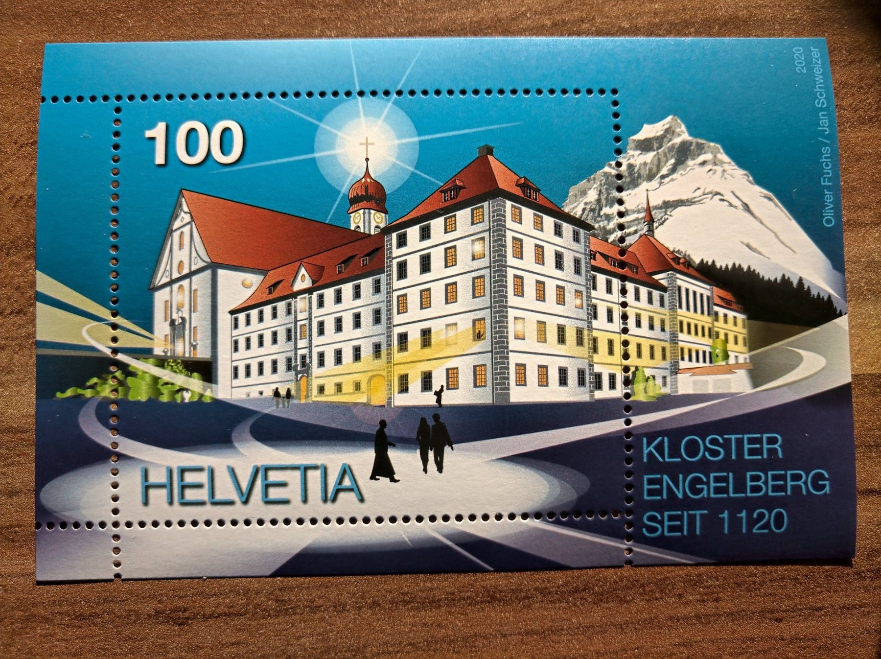 Tutti i francobolli: Sonderblock 900 Jahre Kloster Engelberg, Postfrisch – Nuovo (secondo la descrizione) da Rickenbach SO venduto da Bytebull
