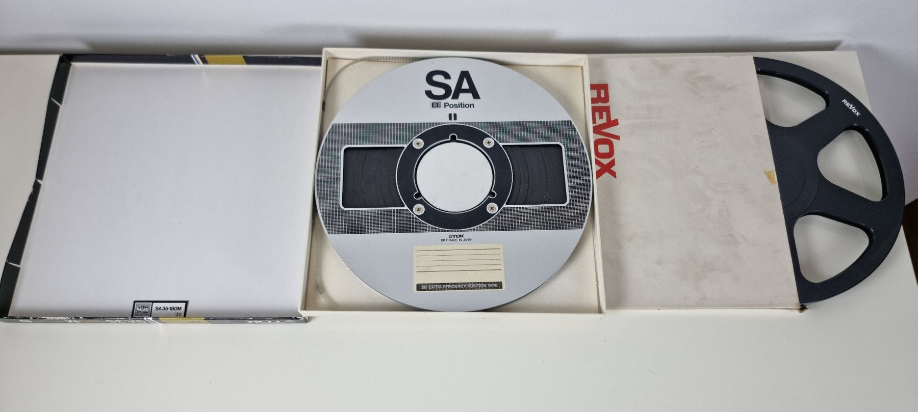 Revox Apparecchi a nastro: REVOX - ALUMINIUMSPULEN  SCHWARZ UND SILBER – Usato da Thun venduto da MP1211 4