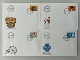 1983 FDC Werbemarken Einzelwerte