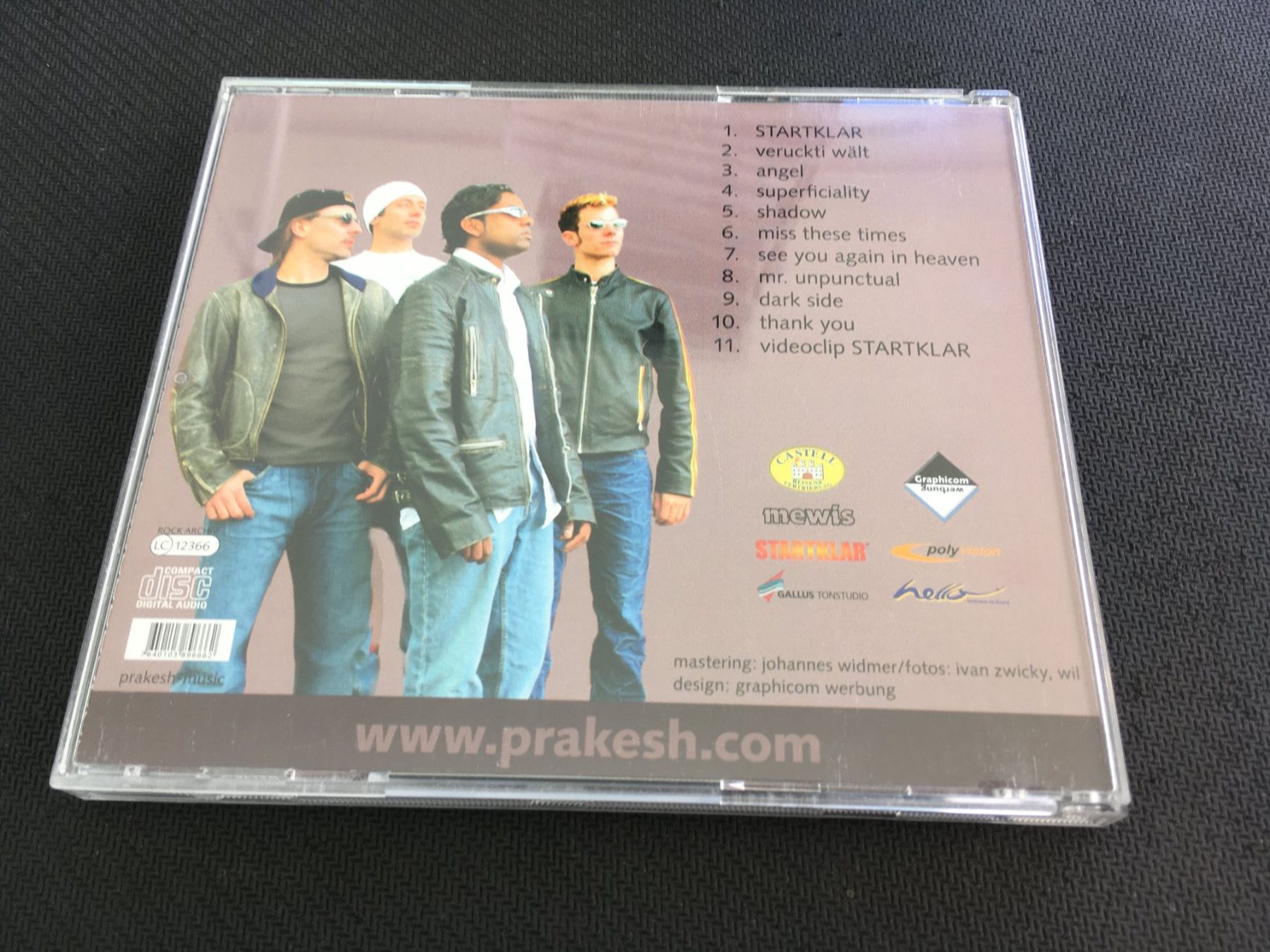 CDs: Prakesh - Rock is life - Startklar -CD- – Gebraucht aus St.Gallen von MedienJoe 2