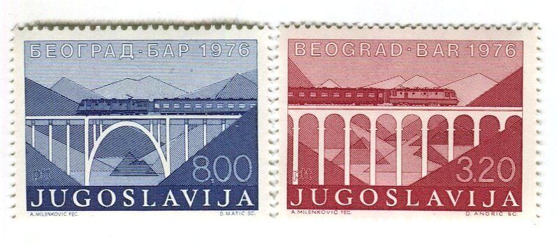 Alle Briefmarken: Briefmarken "Lokomotiven". Jugoslawien. – Neu und originalverpackt aus Basel von Butsch5