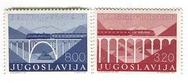 Briefmarken "Lokomotiven". Jugoslawien.