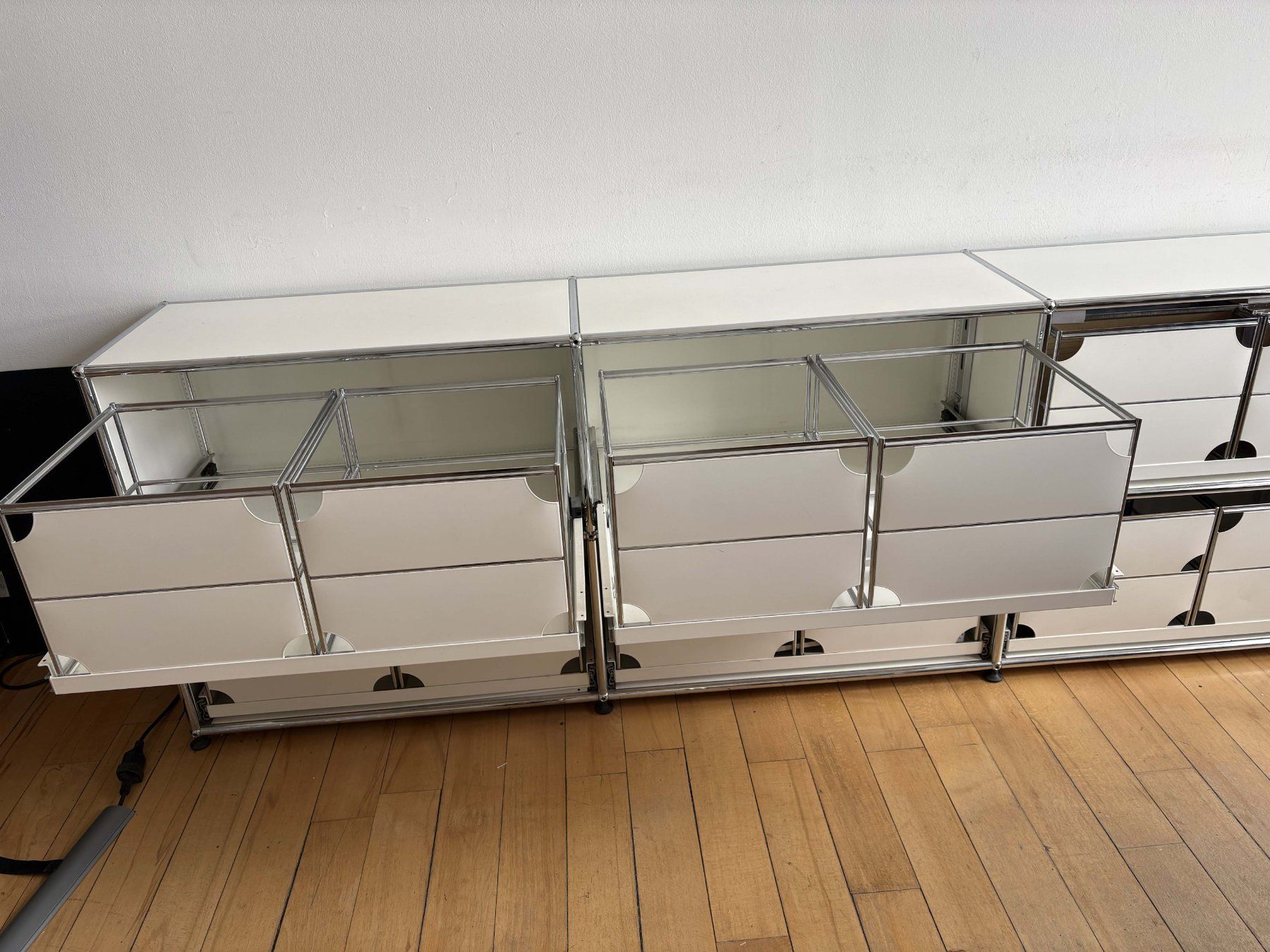 USM Scaffali: USM Haller Sideboard, weiss, Top Zustand, – Usato da Zürich venduto da Boncept 2