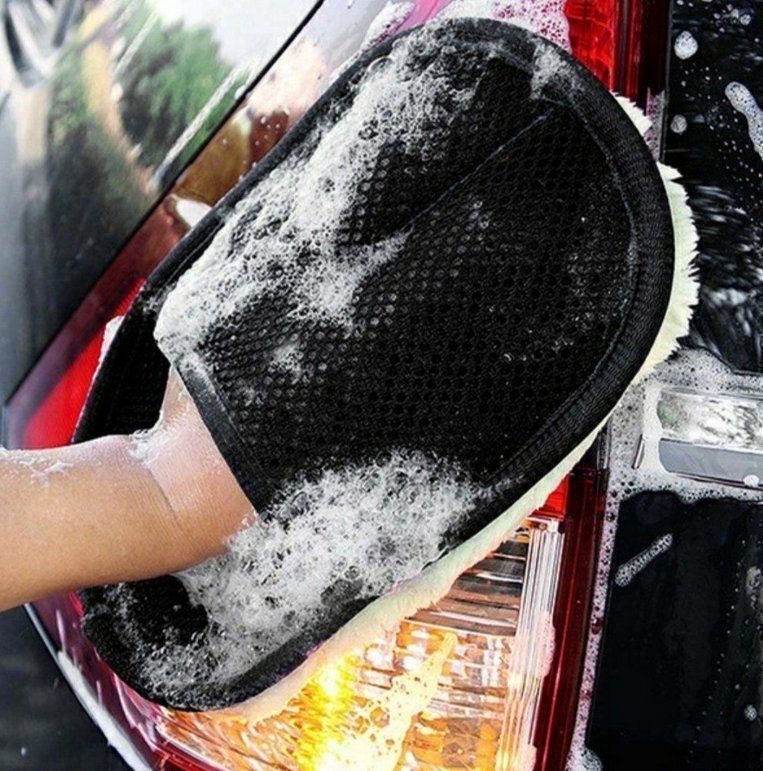 Gants & mitaines : Autowaschschwamm Handschuh – Neuf avec emballage d'origine à Walenstadt par SchnaeppchenRabe
