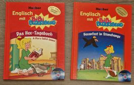 Englisch für Kinder mit Bibi Blocksberg 2 Bücher mit CDs neu