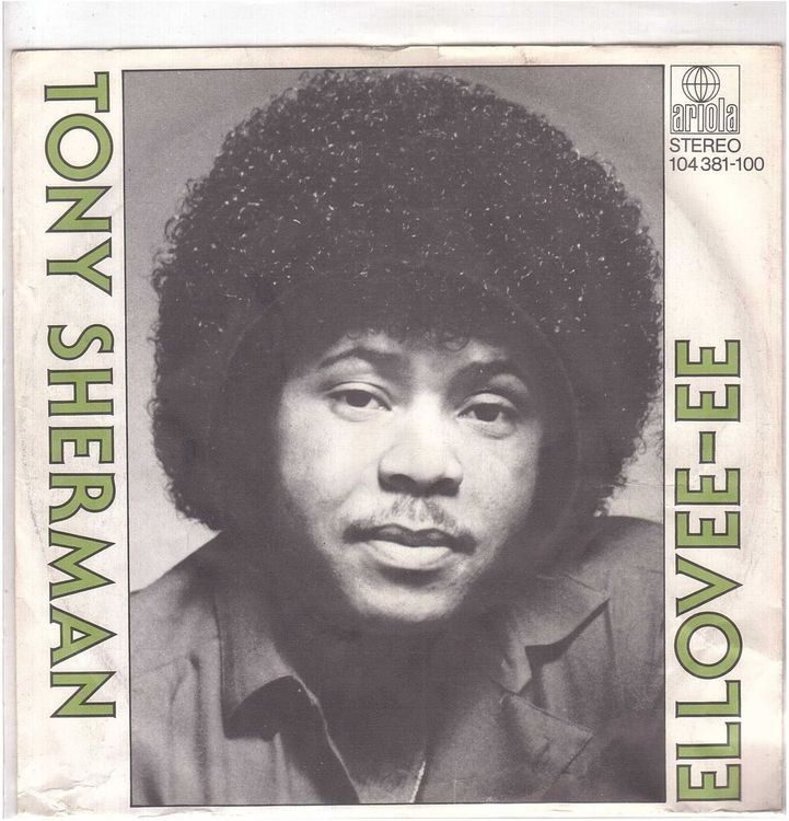 Dischi in vinile: Single7 Tony Sherman --  Ellovee  -- ee – Usato da Rheinau venduto da thealbum