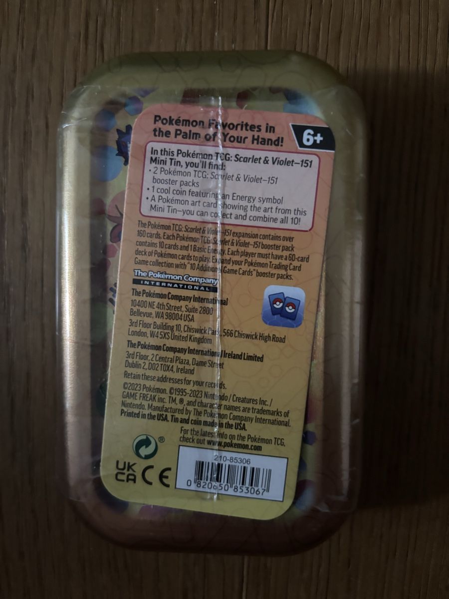 Pokémon Sammelbilder & Trading cards: Pokémon Mini Tin Scarlet & Violet – Neu und originalverpackt aus Würenlos von Ashley24 1