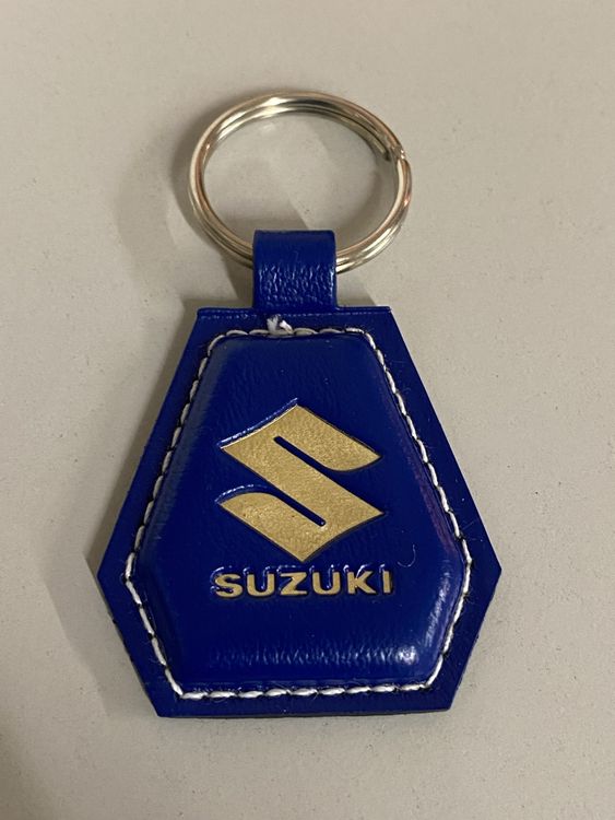 Porte-clés Suzuki En Acier 316L Chromé