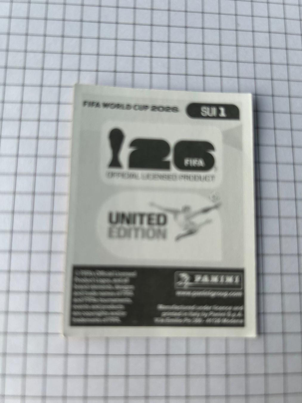 Panini Carte collezionabili: Panini FIFA World Cup 2026 - SUI 1 – Usato da Zumikon venduto da meter03 1