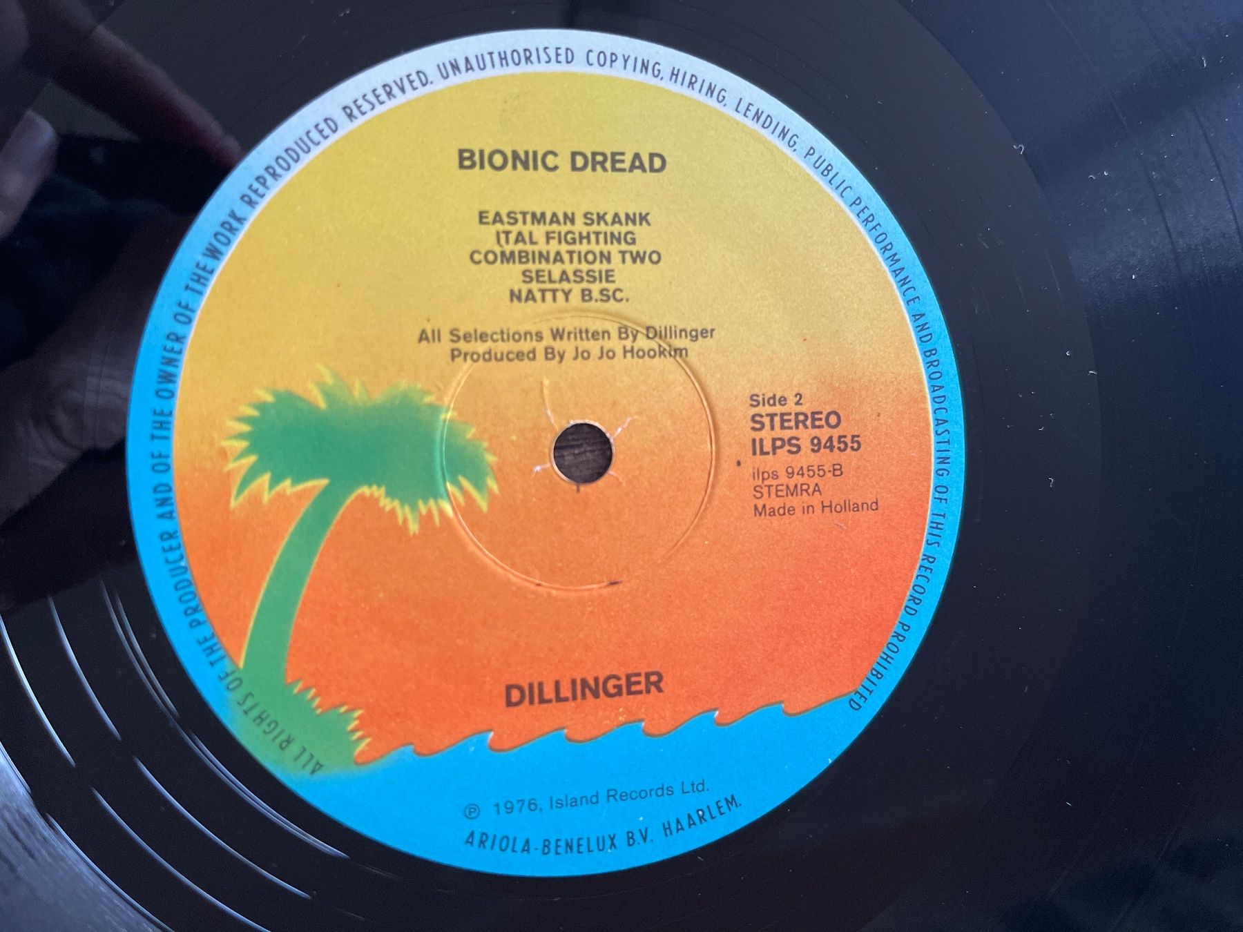 Schallplatten: A79/Dillinger - Bionic Dread – Gebraucht aus Frutigen von Philippe_jsp 2