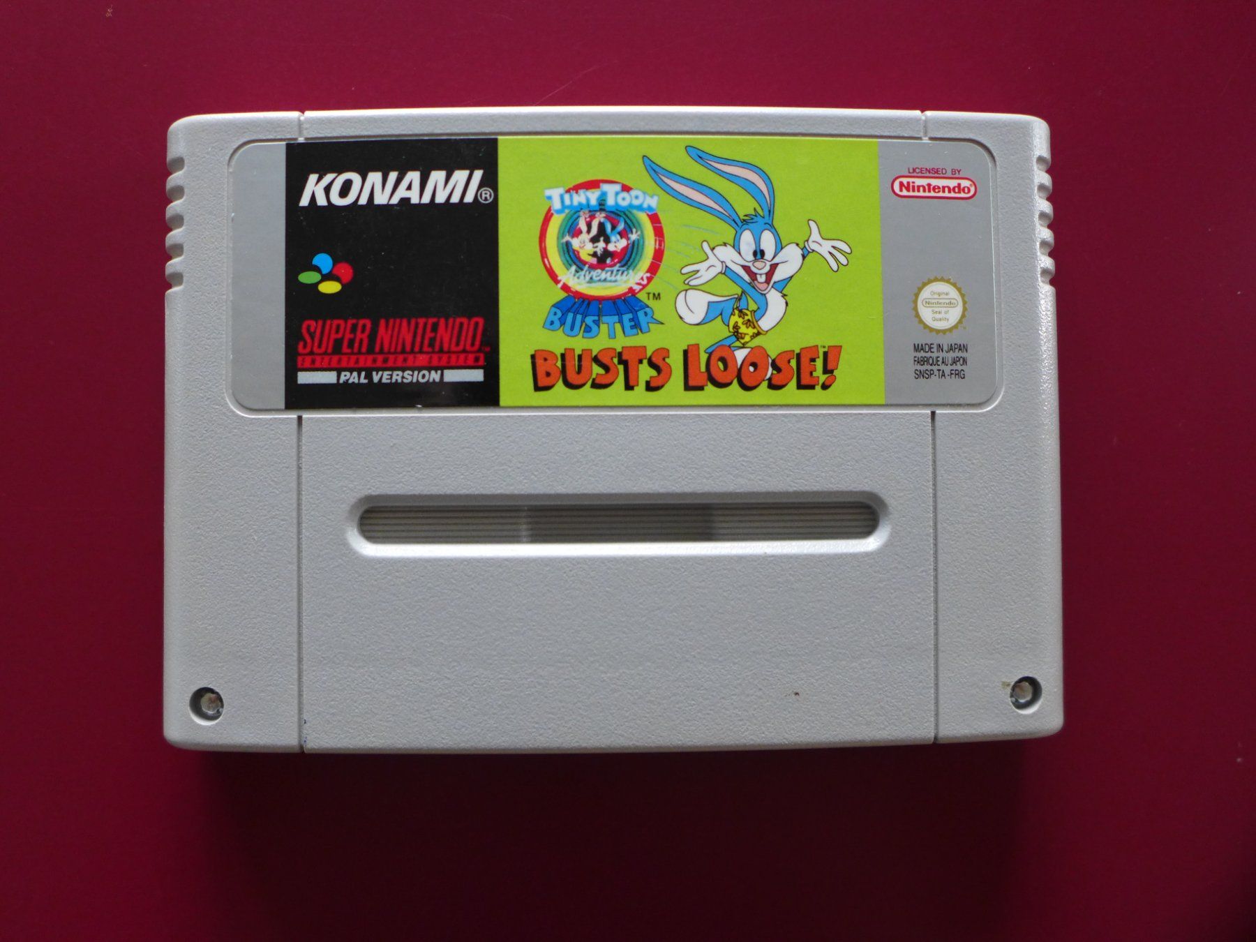 Nintendo Spiele: SNES Tiny Toon Buster Busts Loose – Gebraucht aus Rapperswil SG von Vespinone