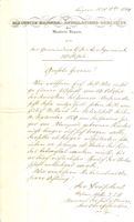 Kasimir Pfyffer Nationalrat Luzern Dokument 1839 Autograph