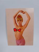 Pin Up / Erotik vintage Postkarte von Ingrid Steeger