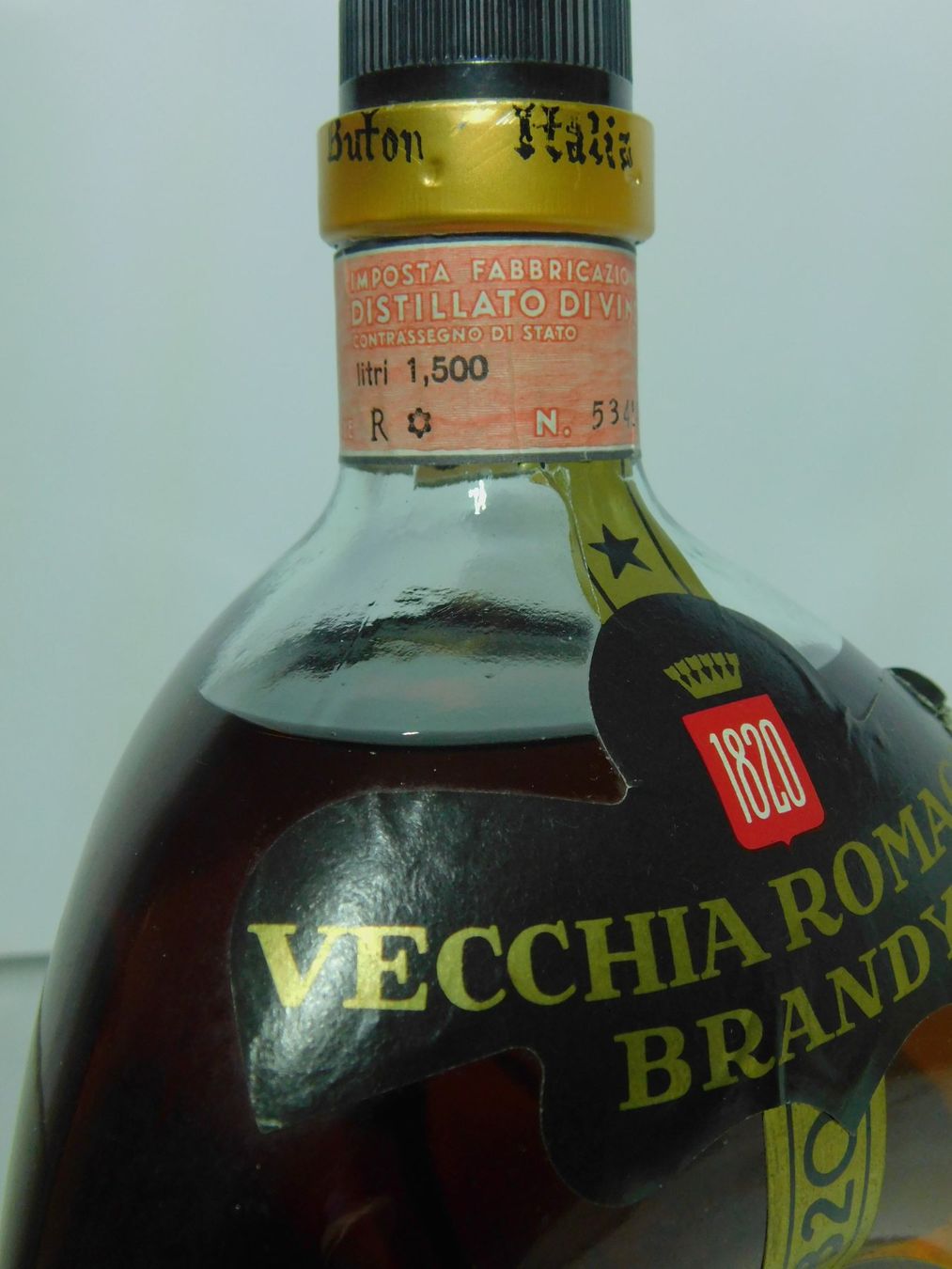 Spirituosen: VECCHIA ROMAGNA ETICHETTA NERA MAGNUM Lt. 1,5 1970s – Neu (gemäss Beschreibung) aus Emmenbrücke von Neverlaand-22 3