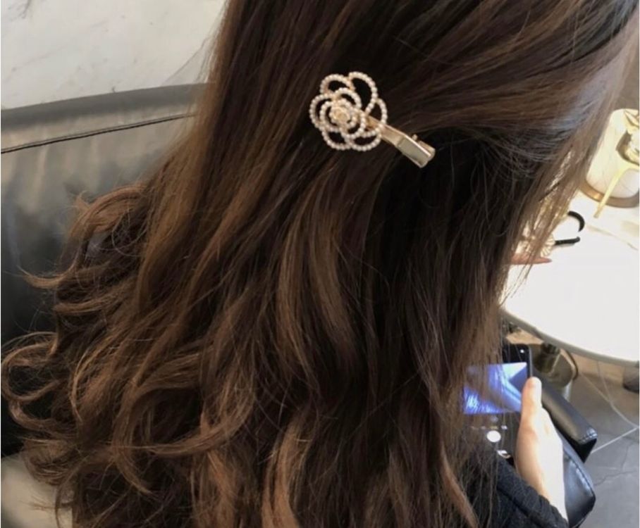 Faship Haarspange Mit Funkelnden Zirkonia-Blumenmuster – Perfekt Für Hochzeiten, Brautschmuck & Besondere Anlässe